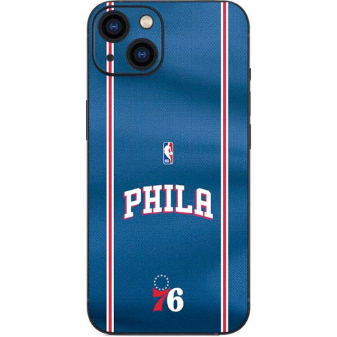 NBA Philadelphia 76ers Jersey iPhone 14 Plus Skin